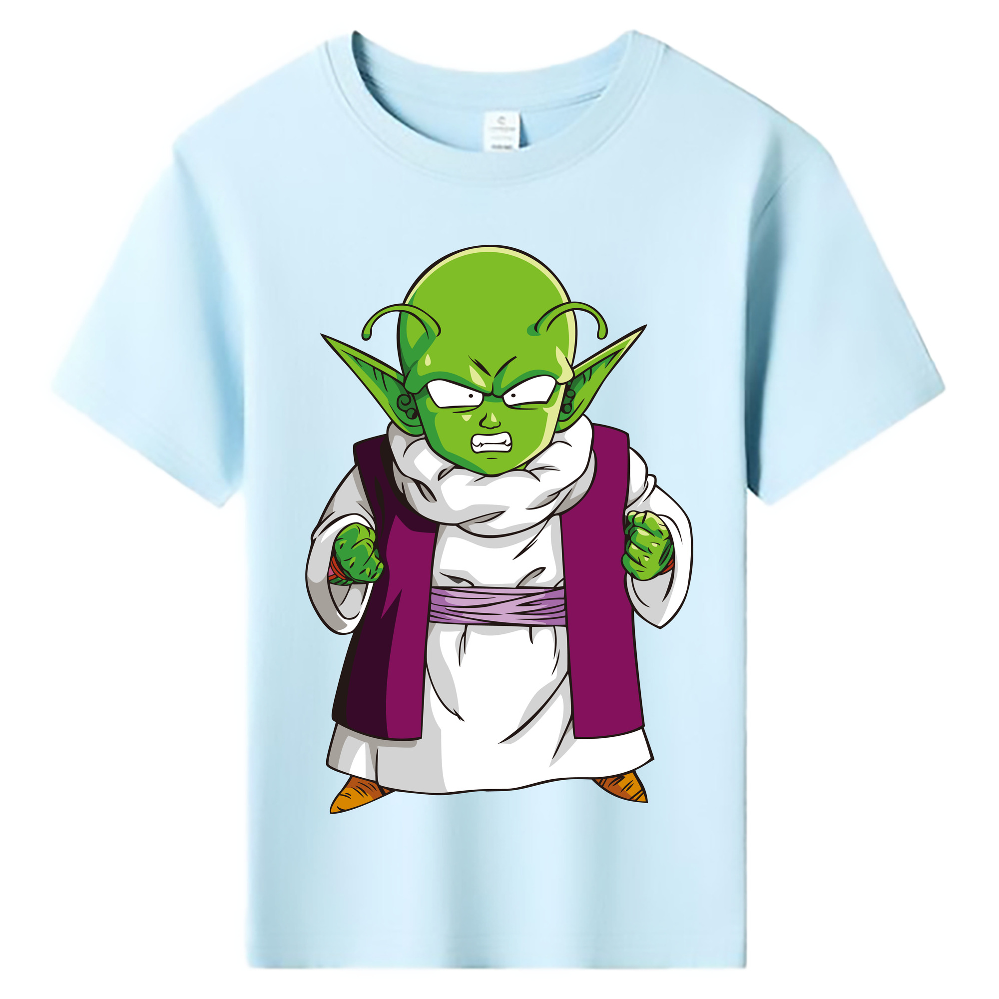 （画像用） ドラゴンボール ピッコロ DRAGON BALL Piccolo 綿100％キッズTシャツ（フロントプリント）